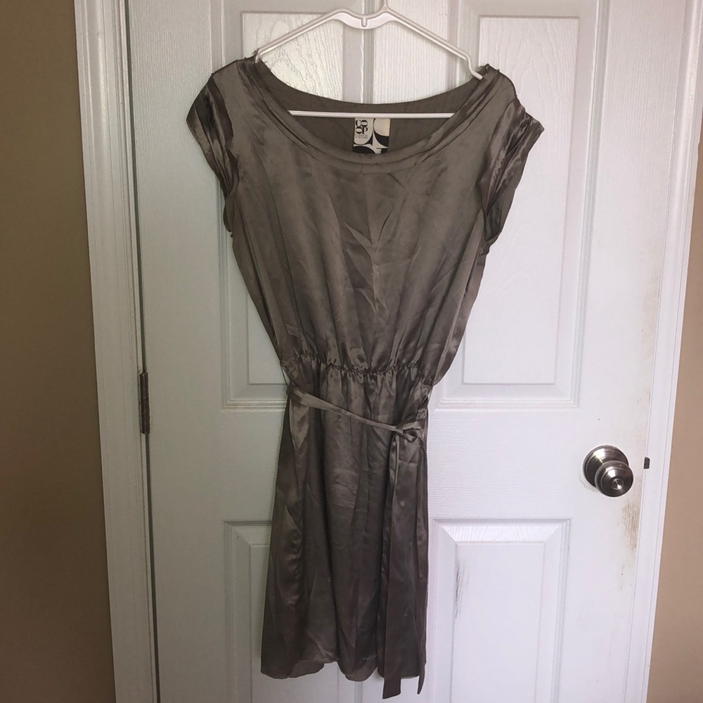 Gorgeous Barney’s Co-op silk dress